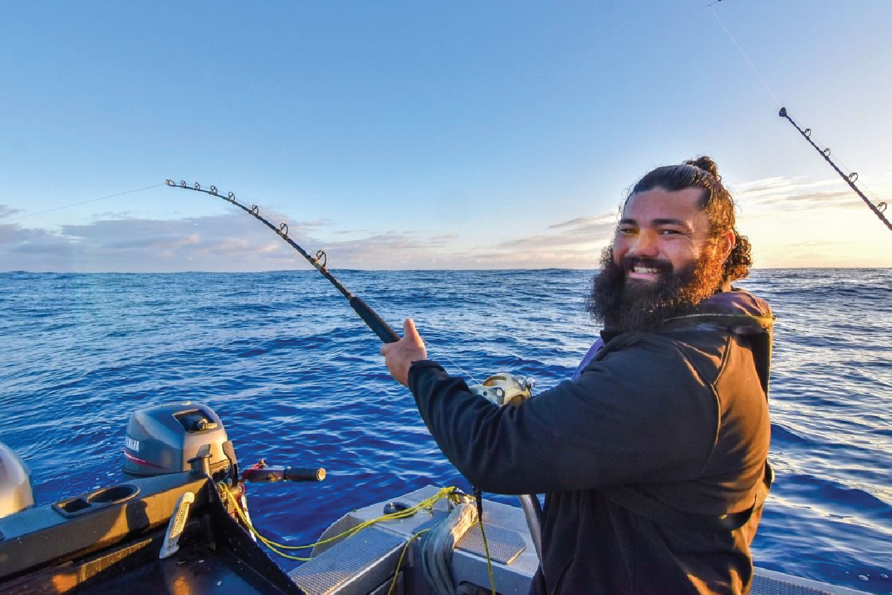 Reeling in a big catch